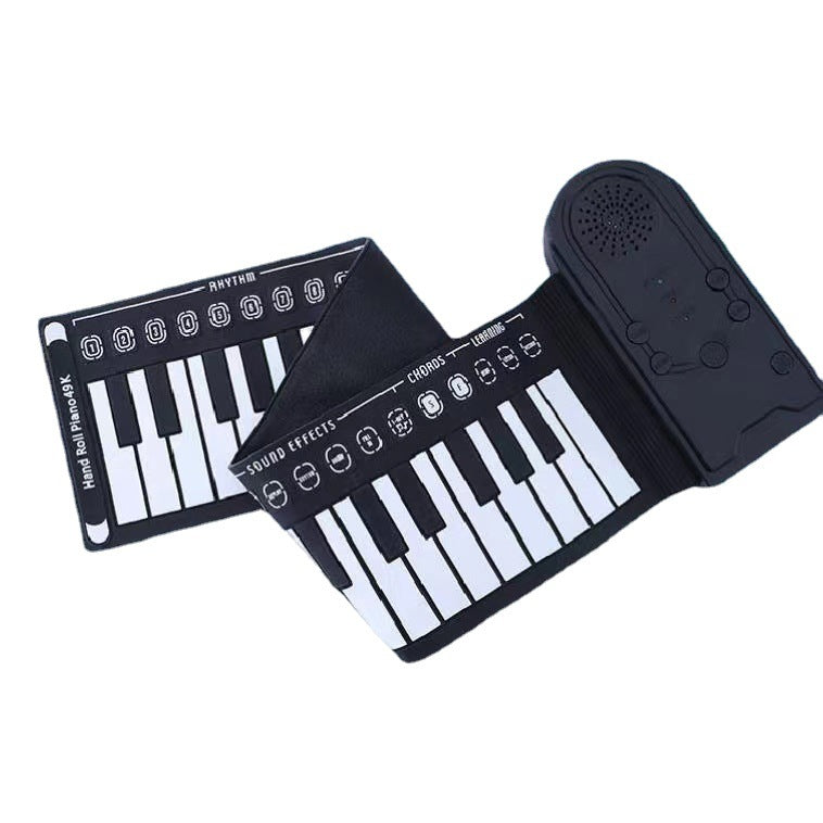 Faltbares E-Keyboard mit 49 Tasten & Lautsprecher – Bild 4 | LuxeStyle
