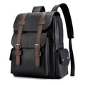 Retro PU-Leder Rucksack für Herren – Bild 5 | LuxeStyle