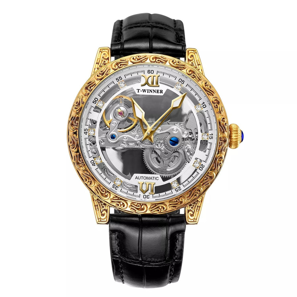 Vintage Semi-Automatik Armbanduhr Herren – Ansicht 3