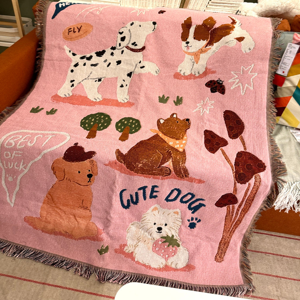 Puppy Sofa-Decke