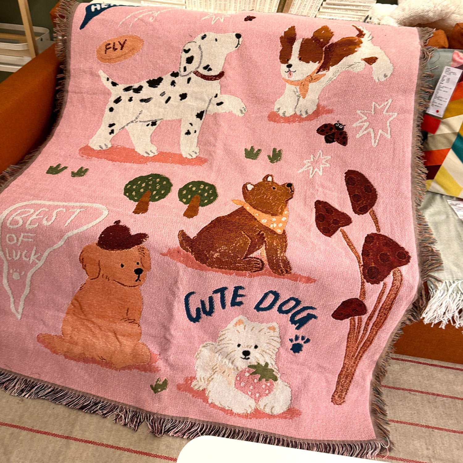 Puppy Sofa-Decke