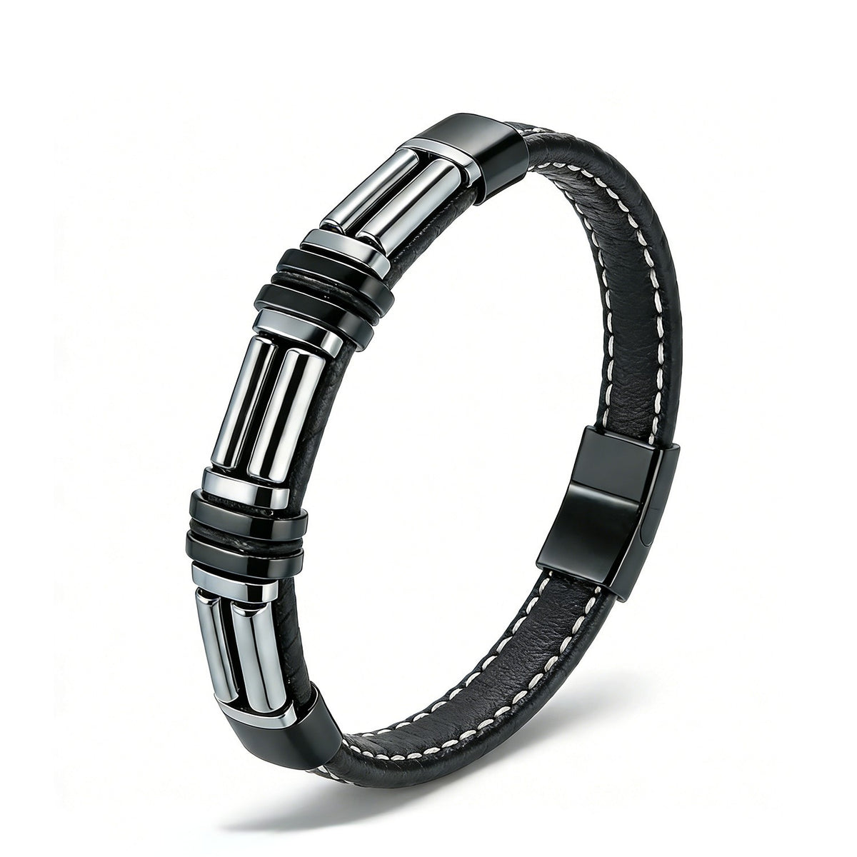 Handgefertigter Lederarmband – Bild 6 | LuxeStyle