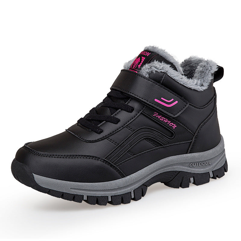 Warme, wasserdichte High-Top Winterschuhe für Damen