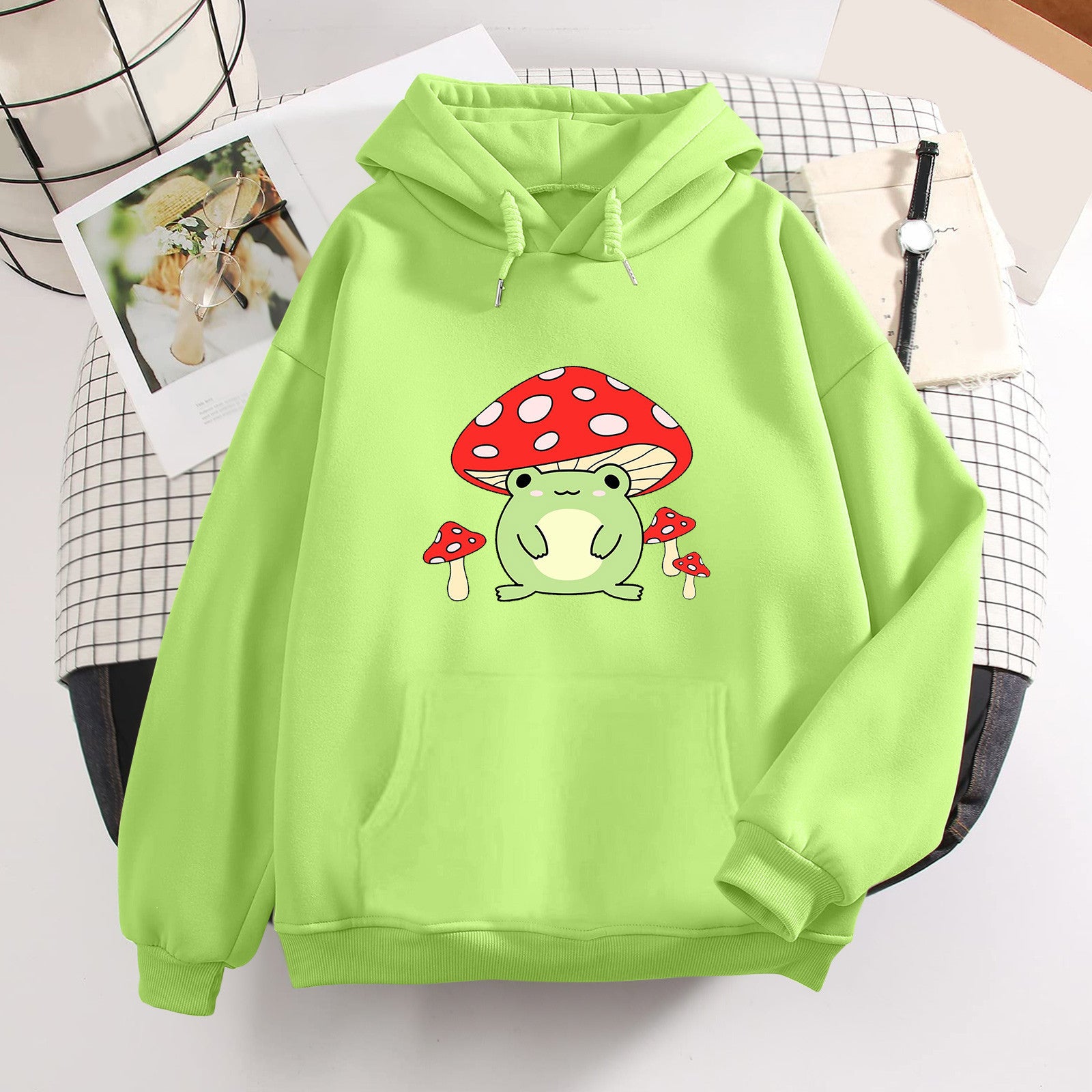 Retro Harajuku Hoodie für Damen und Herren