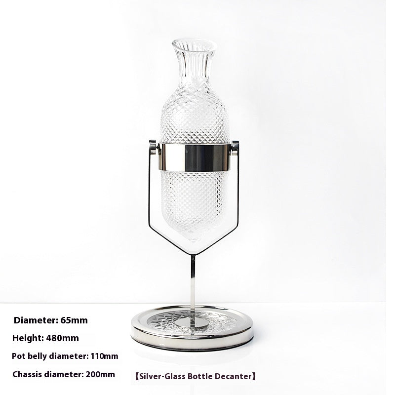 Rotierender Kristall-Glas-Wein-Entkorker 1000 ml – Bild 3 | LuxeStyle