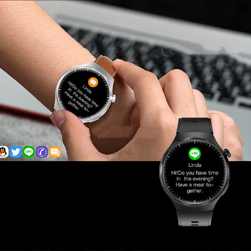 Grosse runde Uhr mit 7 kabellosen Ladebändern – Bild 4 | LuxeStyle