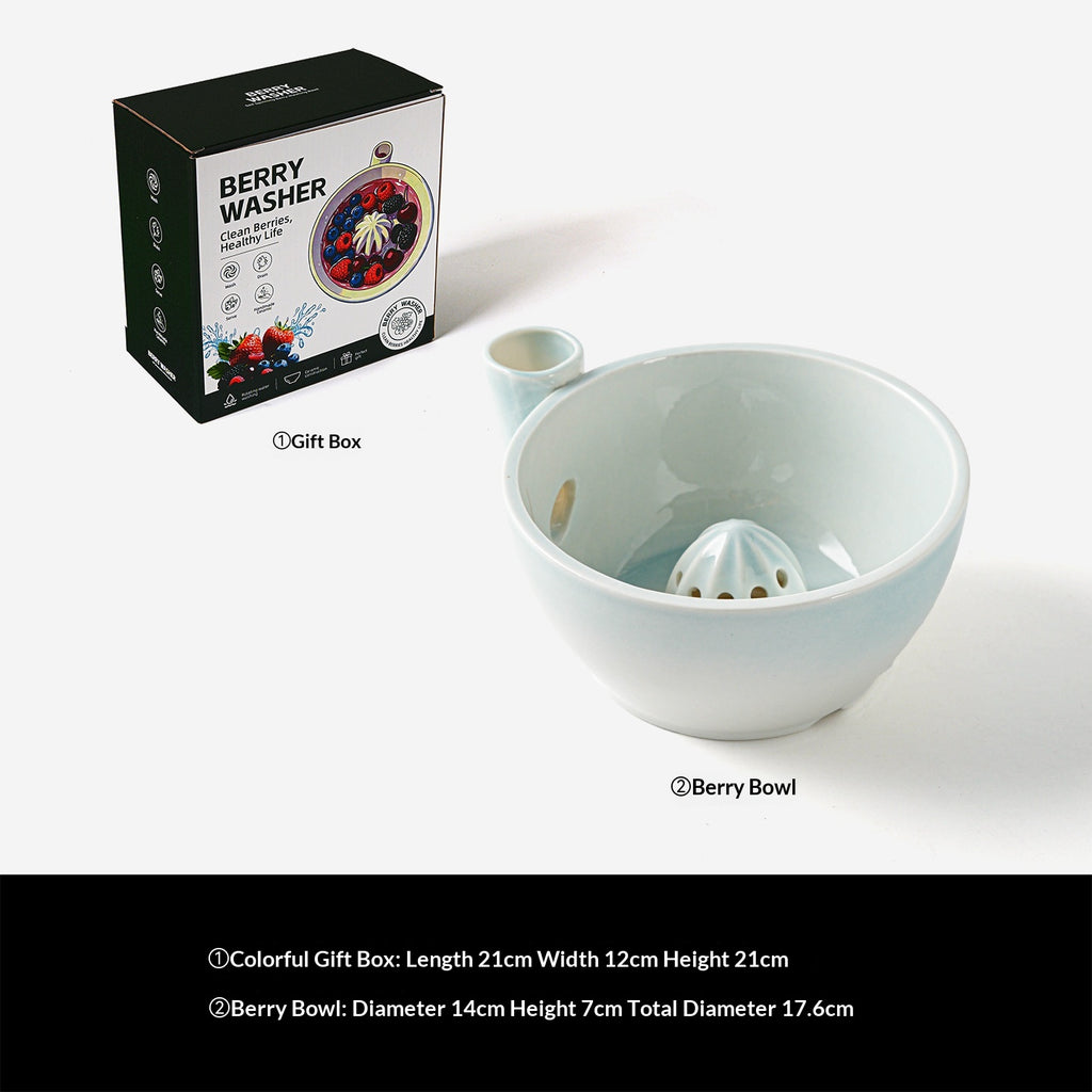 Keramikschale mit Beerenmuster – Bild 8 | LuxeStyle