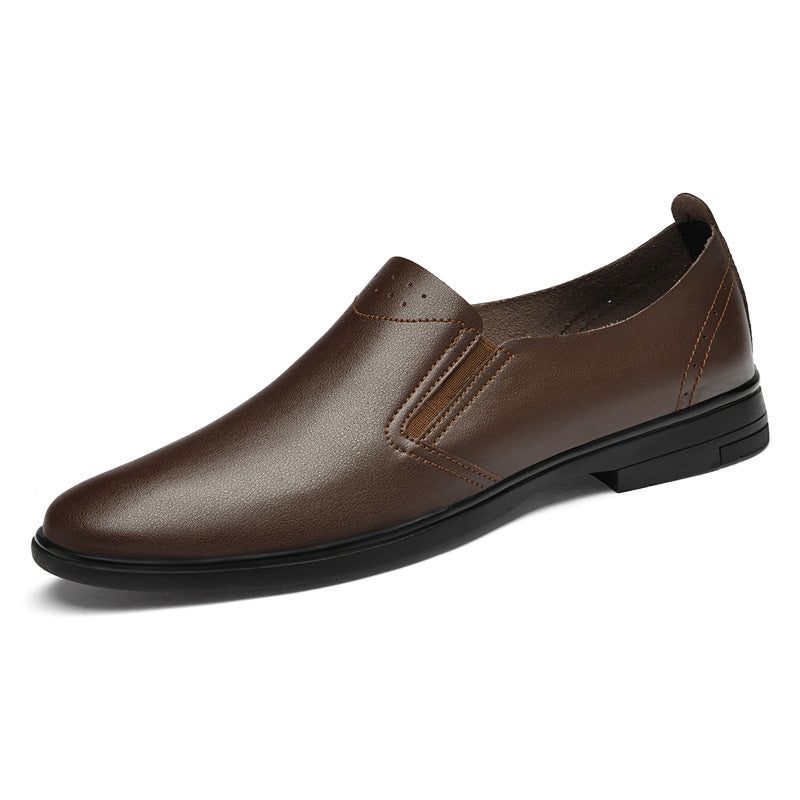 Herren Casual Lederschuhe mit weicher Sohle