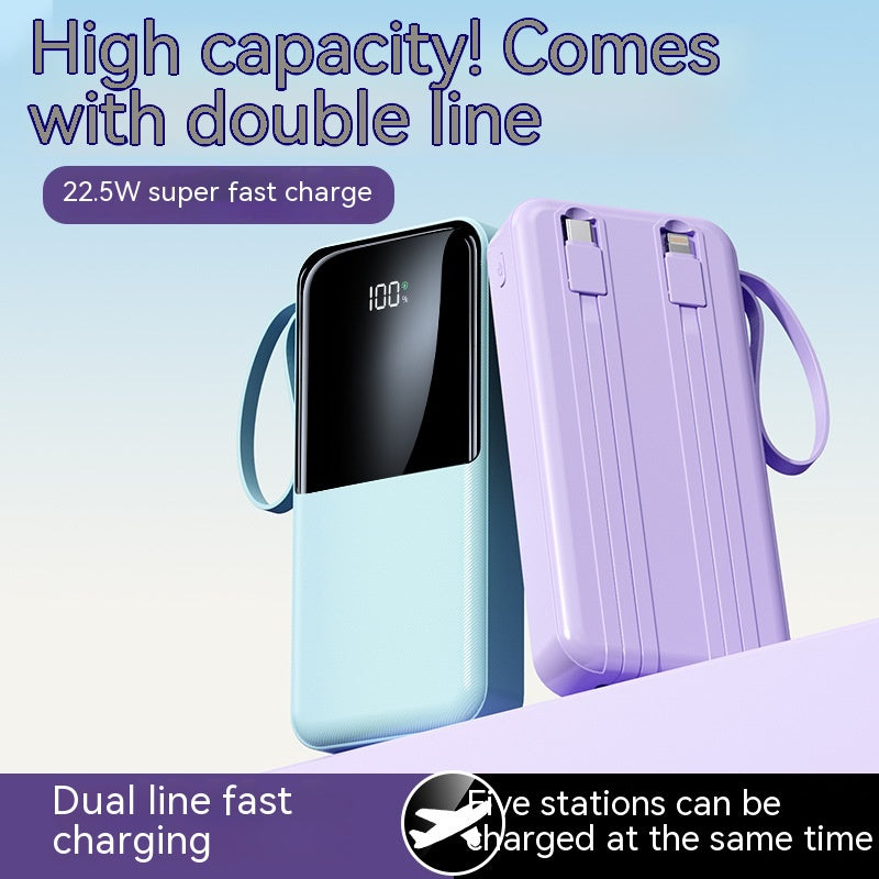 Powerbank 20000mAh, ultraschlank, Fast Charge