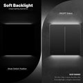 Intelligentes Glas mit Touch-Steuerung
