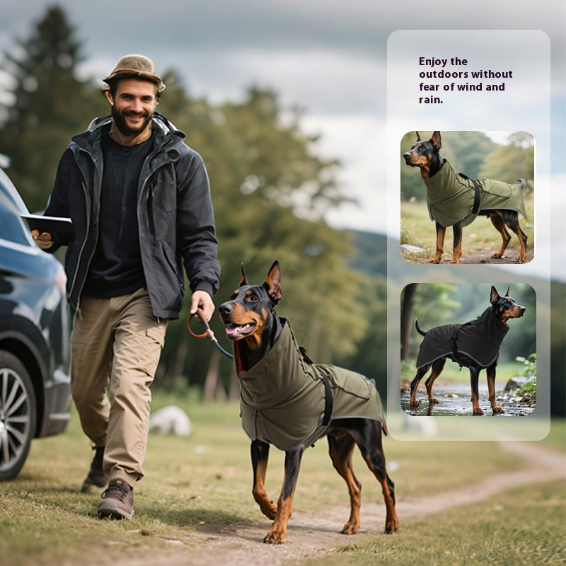 Wasserdichte Hundejacke