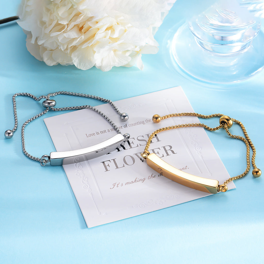 Graviertes Armband aus Titanstahl – Bild 5 | LuxeStyle
