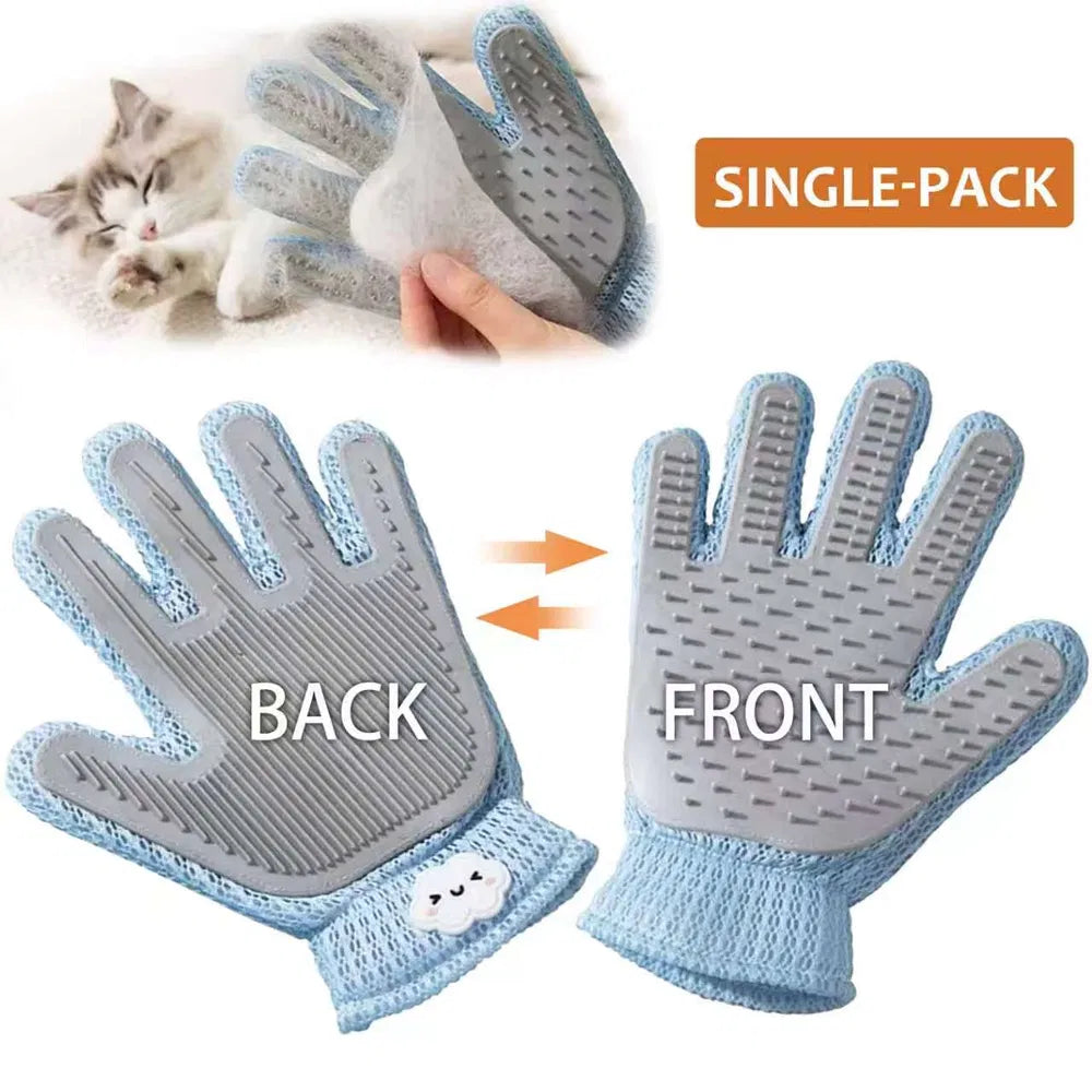 2-in-1 Pflegehandschuh für Haustiere
