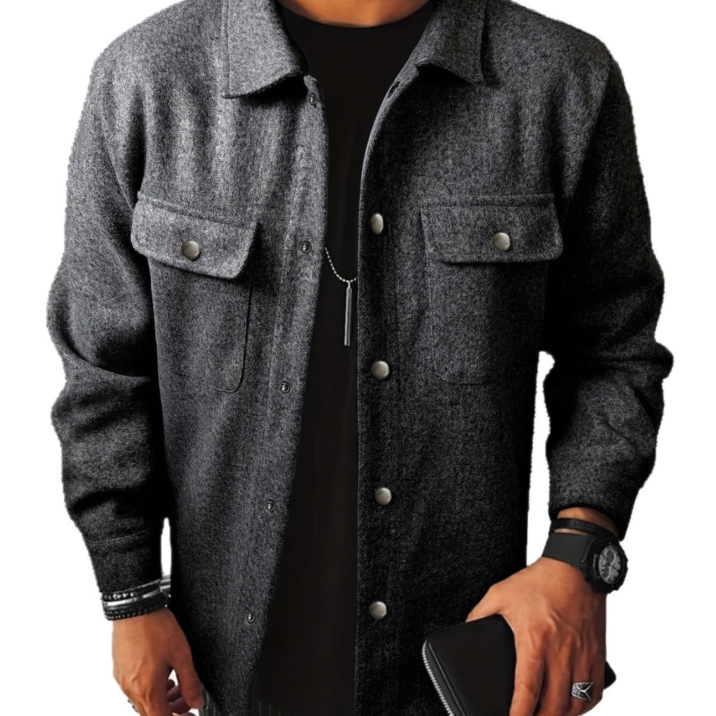 Herren Workwear Jacke mit Reverskragen