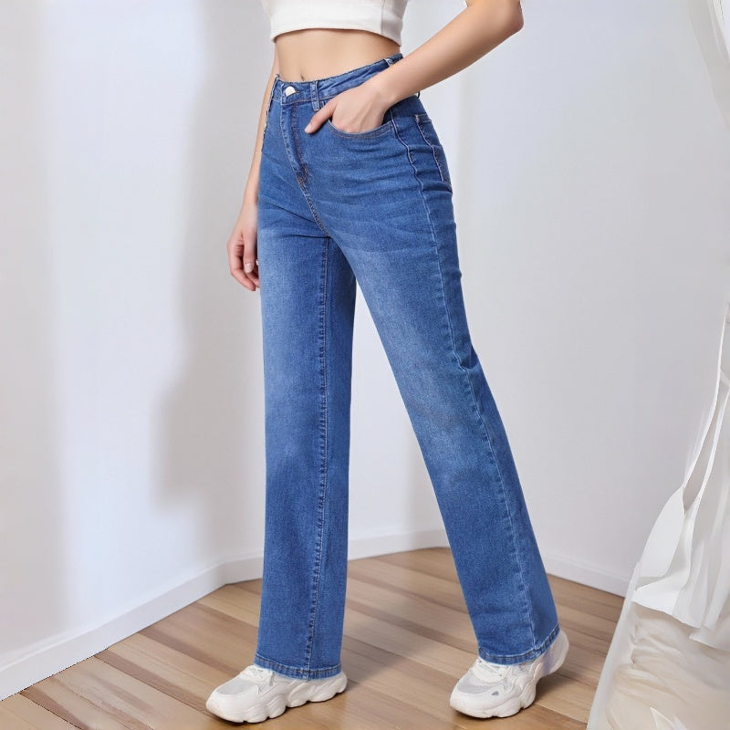 High Waist Wide Leg Jeans