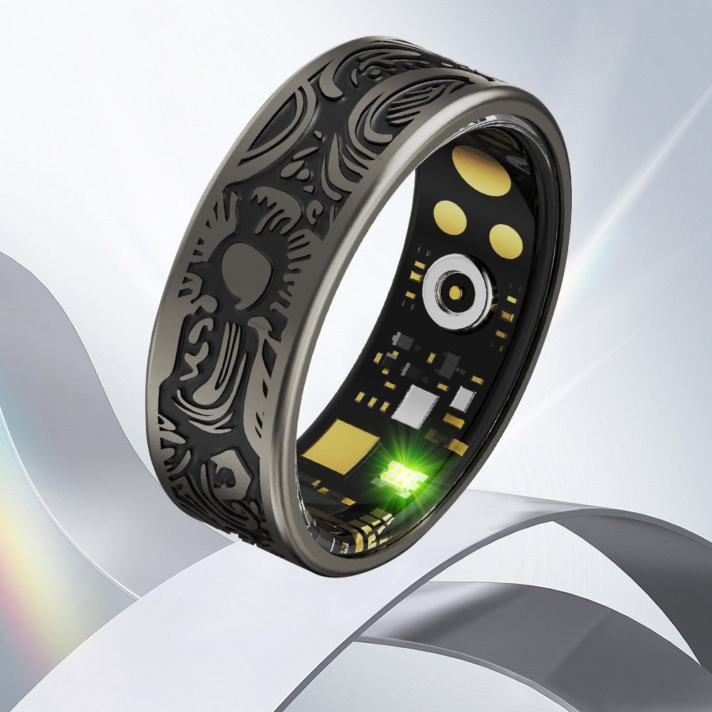 Smarter Retro Ring für Herzfrequenz & Blutdruck – Ansicht 4