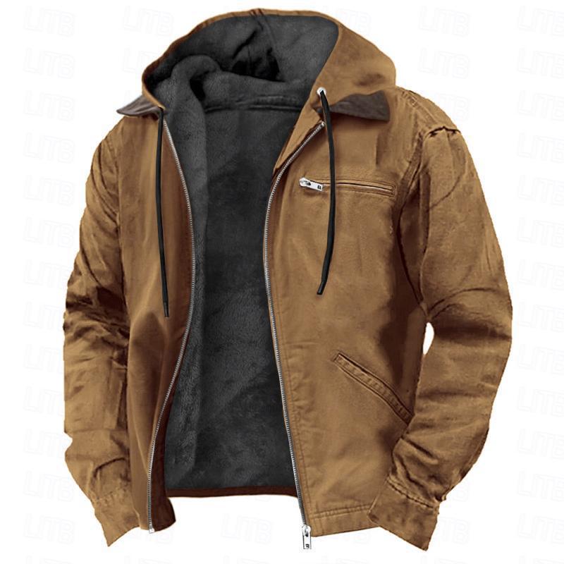 Winter-Hoodie mit Taschen