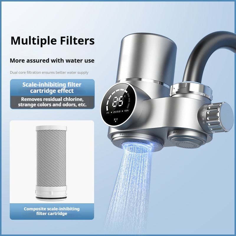 Smarter Wasserfilter für den Wasserhahn