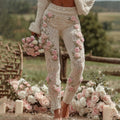 Leggings mit 3D-Prägemuster – Ansicht 4