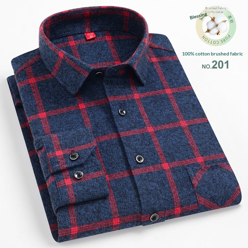 Plaid-Krawattenhemd – Bild 1 | LuxeStyle