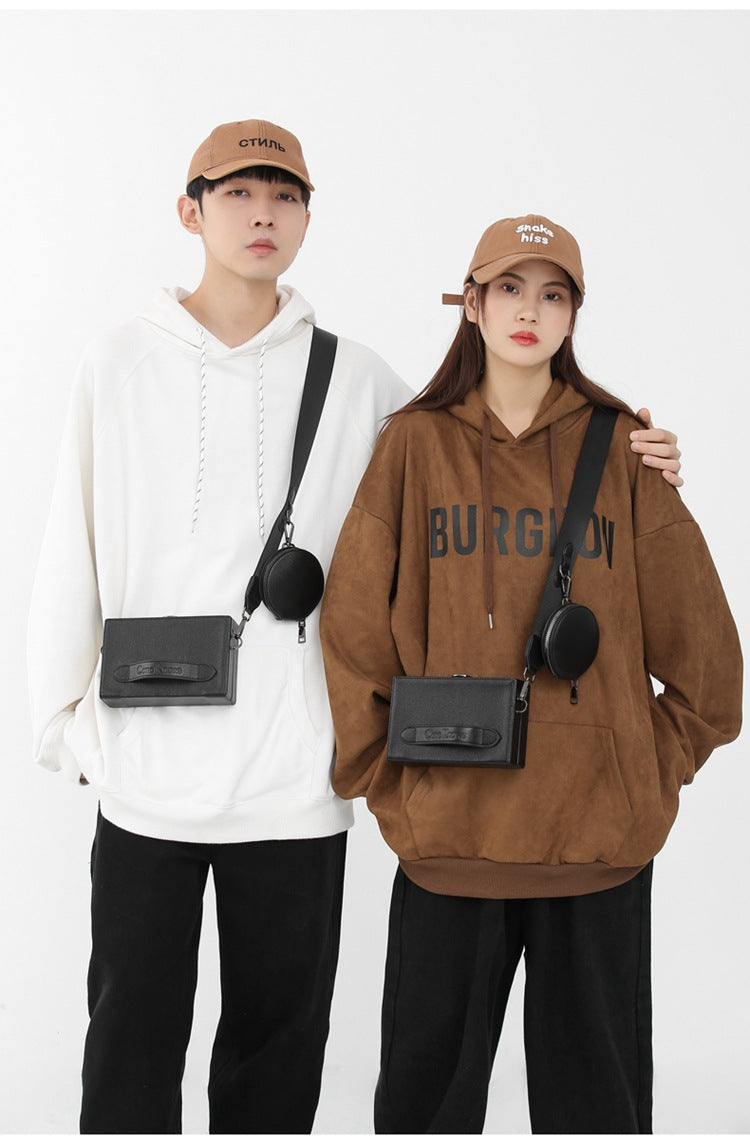 Herren Umhängetasche mit Münzbeutel – Bild 12 | LuxeStyle