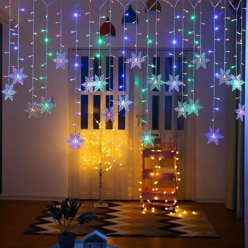 LED-Schneeflocken-String mit Farbwechsel – Bild 5 | LuxeStyle