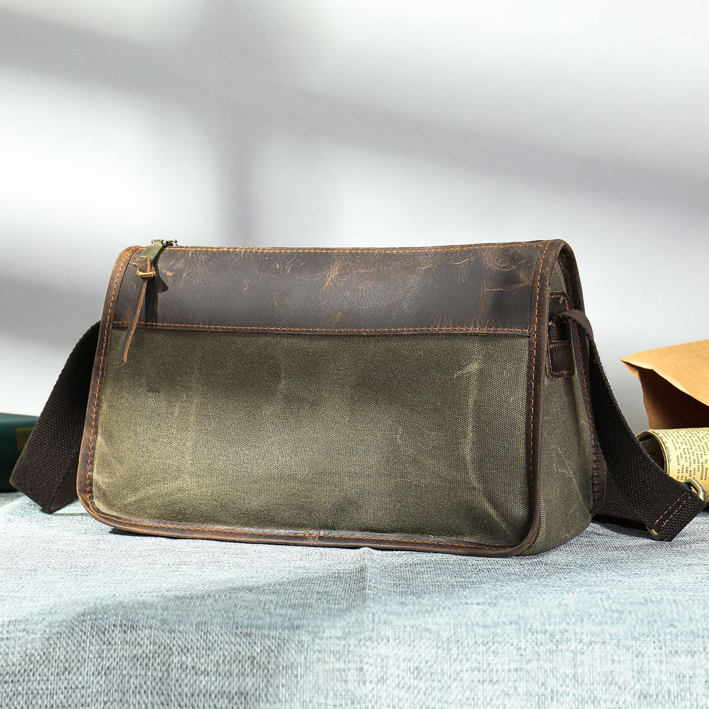 Hochwertige Crossbody Bag aus Rindsleder