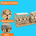 3D Holzpuzzle Weintransporter