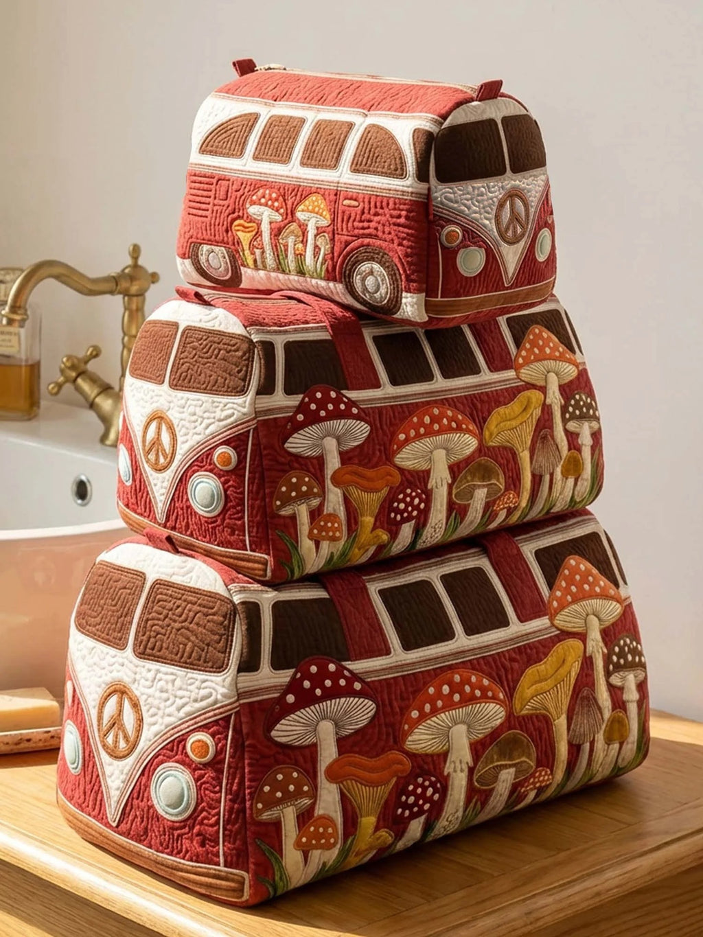 Aufbewahrungsset mit Druckmotiv