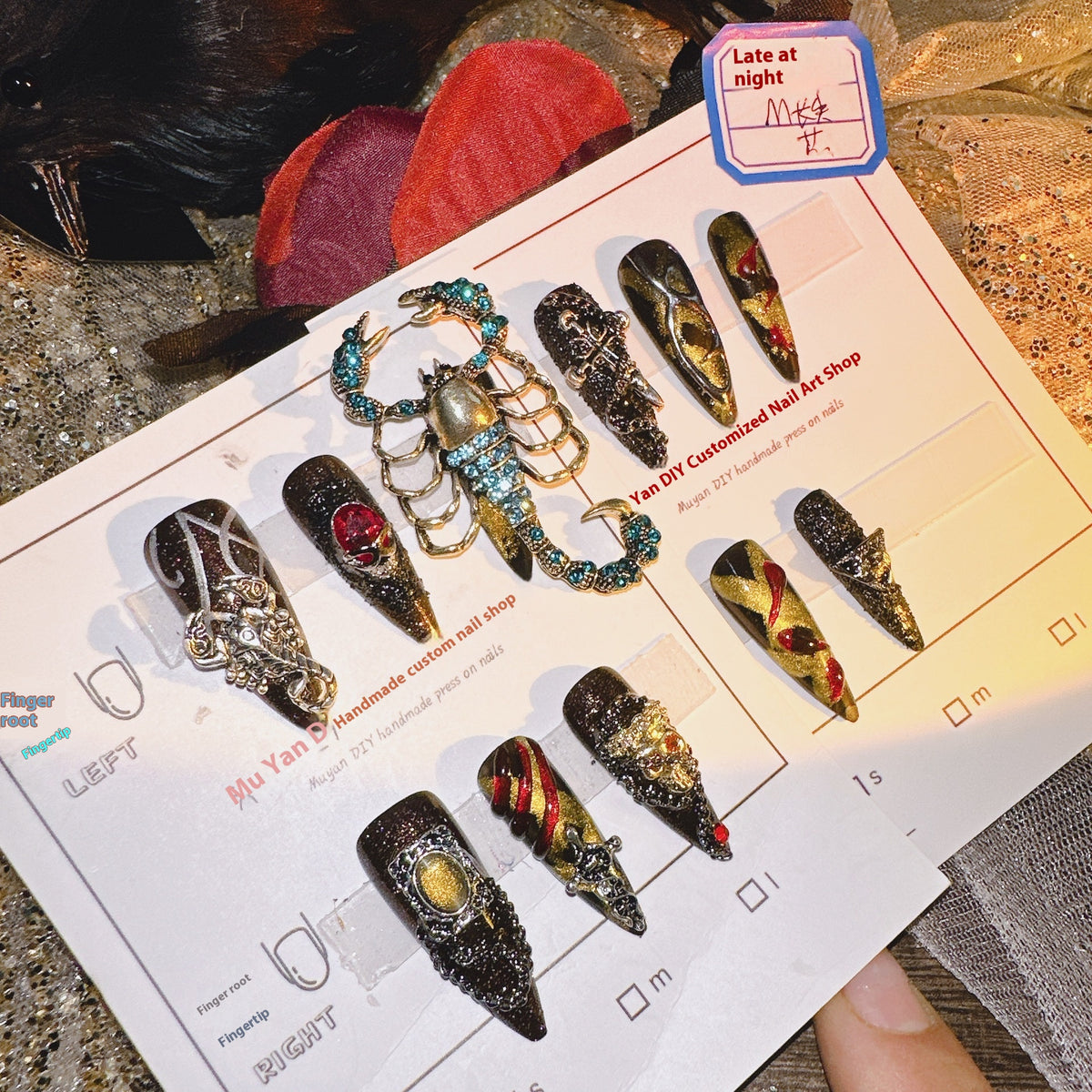 Late Night Scorpion Sub-culture Armor Nägel – Bild 9 | LuxeStyle