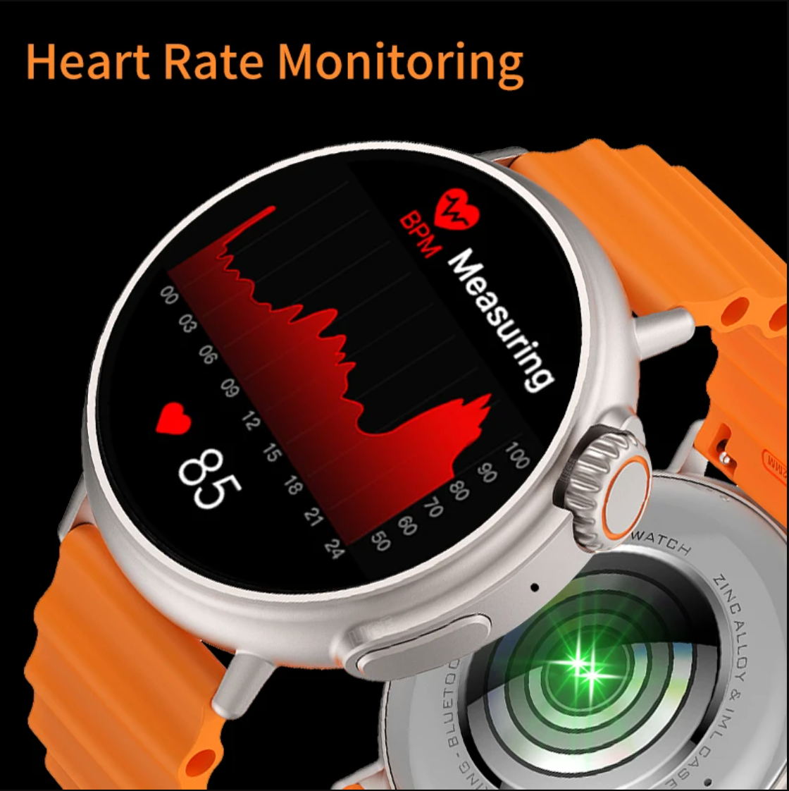 Smartwatch mit Bluetooth-Anrufen und AMOLED-Display – Bild 5 | LuxeStyle
