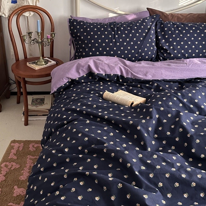Duvet Cover Plaid Baumwolle