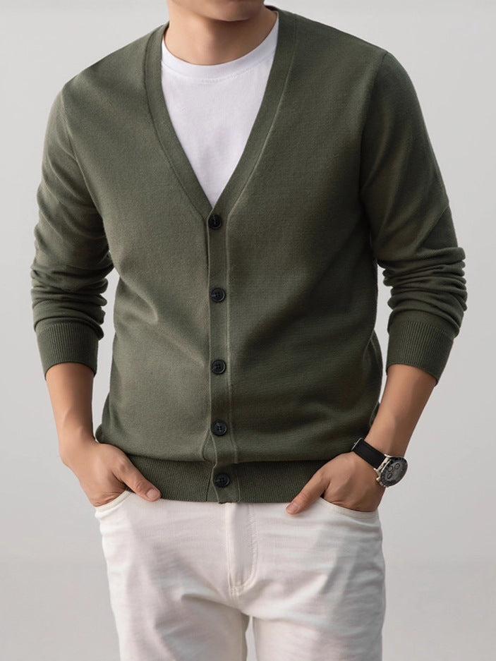 Strickpullover-Mantel im koreanischen Stil – Bild 5 | LuxeStyle