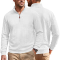 Jacquard-Pullover mit Reissverschluss und Revers – Bild 12 | LuxeStyle