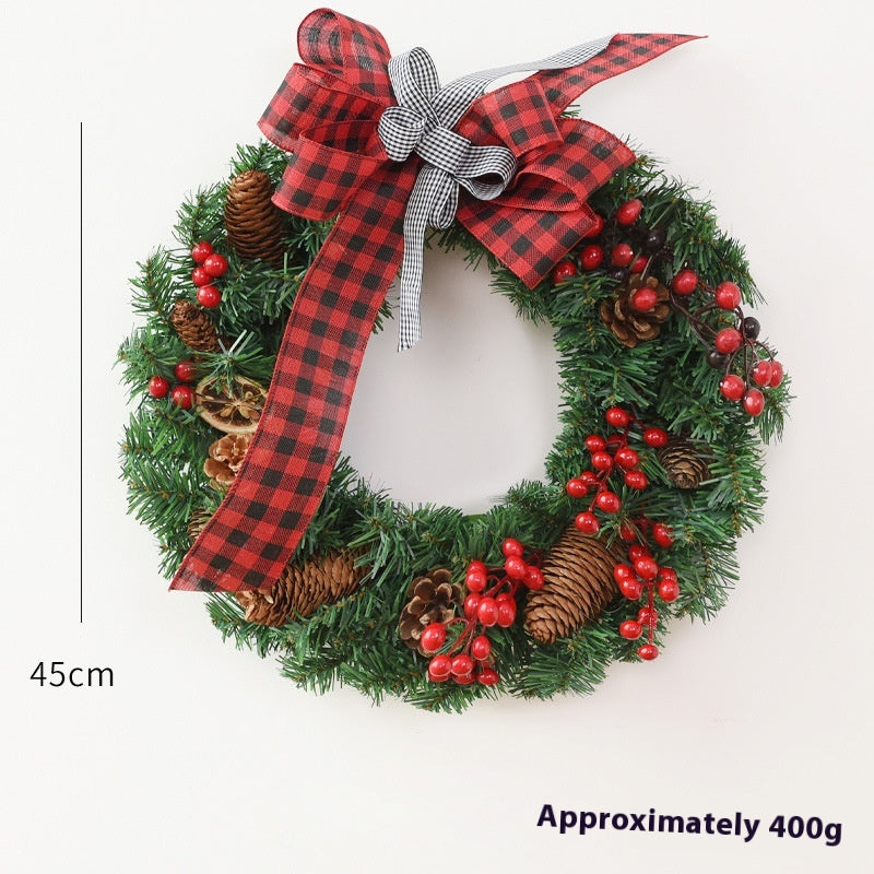 Weihnachtsgirlande mit Bogenkranz – PVC – Bild 13 | LuxeStyle