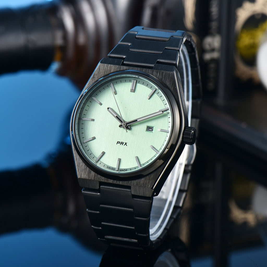 Elegante Herrenquarzuhren mit Stahlband