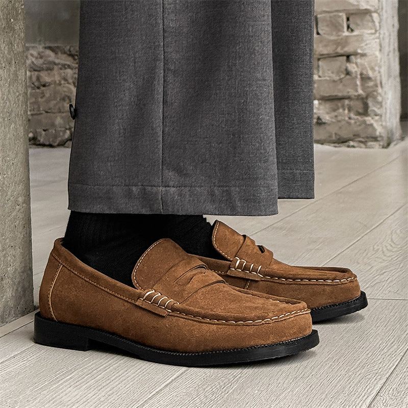 Vintage Loafer für Herren im Old Coin-Stil