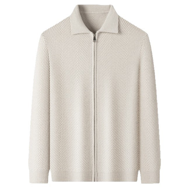 Einreihiger Cardigan für Herren