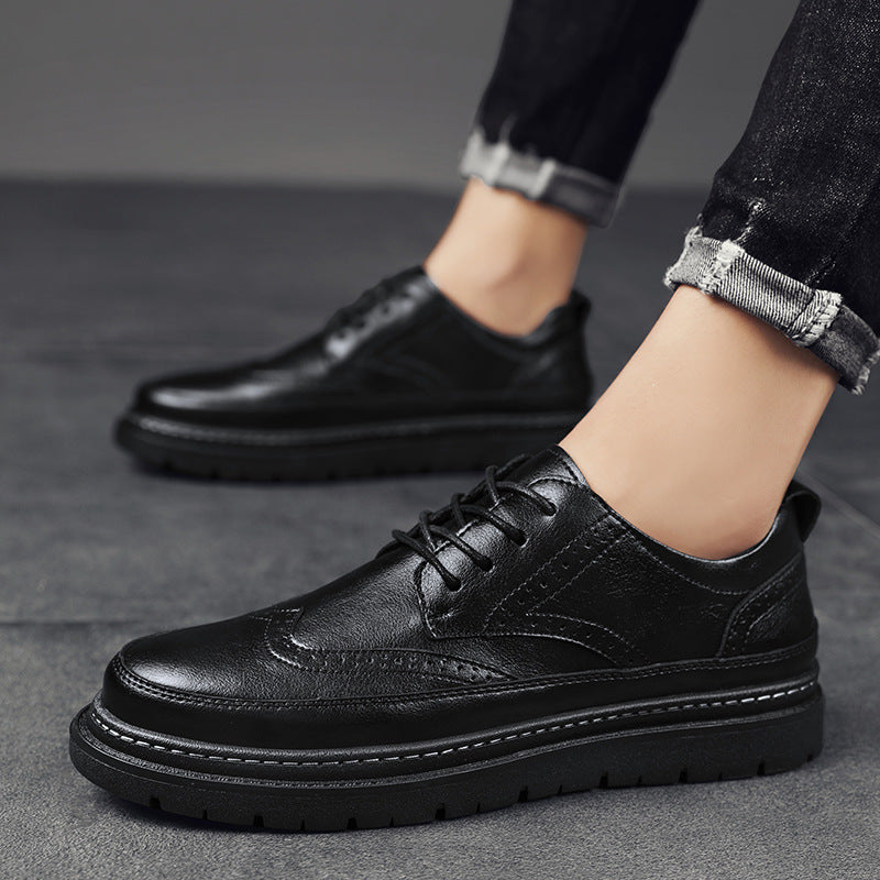 Brogue Leder Business-Schuhe für Herren – Bild 2 | LuxeStyle