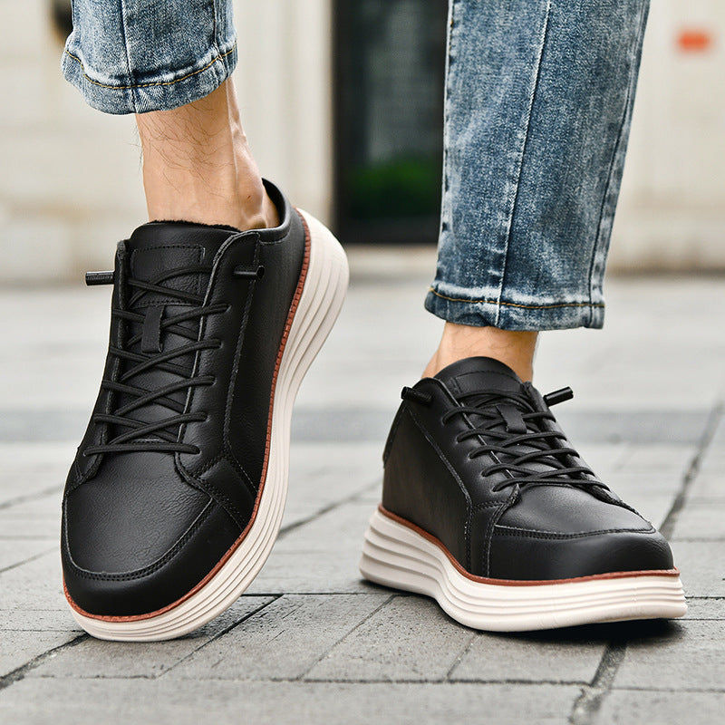 Herren Schnürschuhe mit Fleecefutter