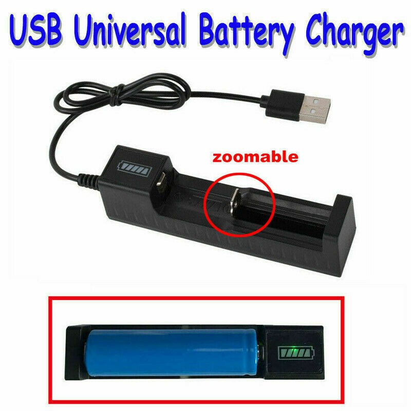 USB Li-ion Ladegerät für 3.7V Akkus
