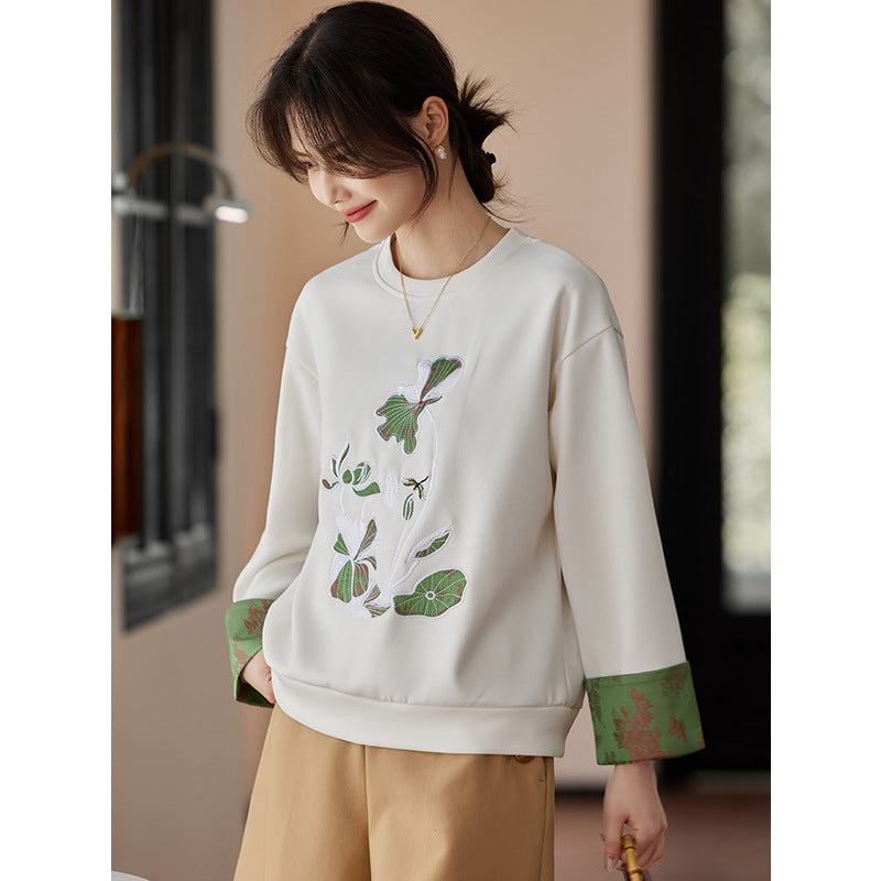 Sweatshirt im neuen chinesischen Stil