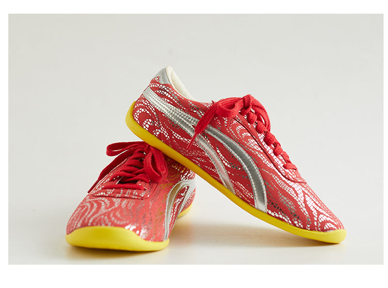 Kinder Kung Fu Tai Chi Schuhe aus Leder