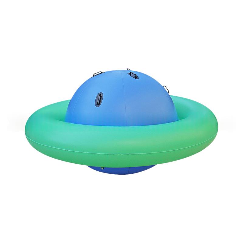 Aufblasbarer Blau-Grün Planeten-Schaukelstuhl