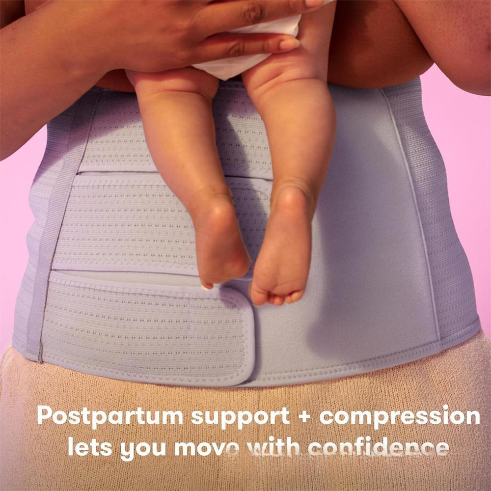 Postpartum Abdominal Binder – Leichtes Grau – Bild 3 | LuxeStyle