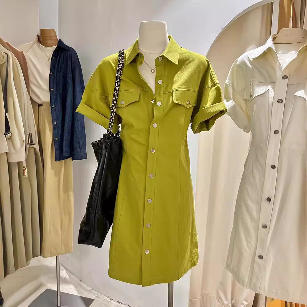 Polo-Shirtkleid mit A-Linie – Bild 6 | LuxeStyle