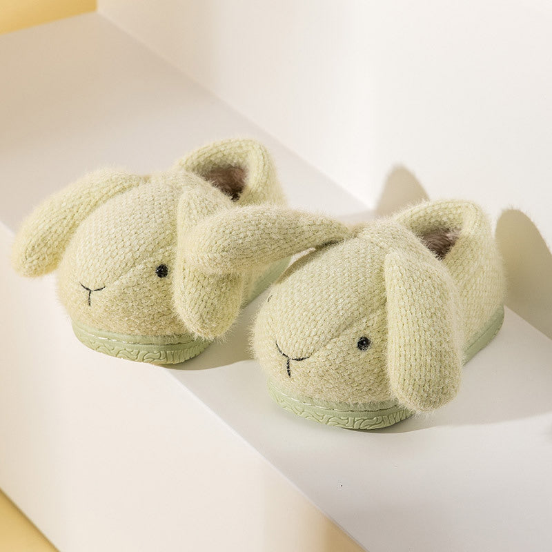 Hasen-Hausschuhe für Kinder, Winter – Bild 5 | LuxeStyle