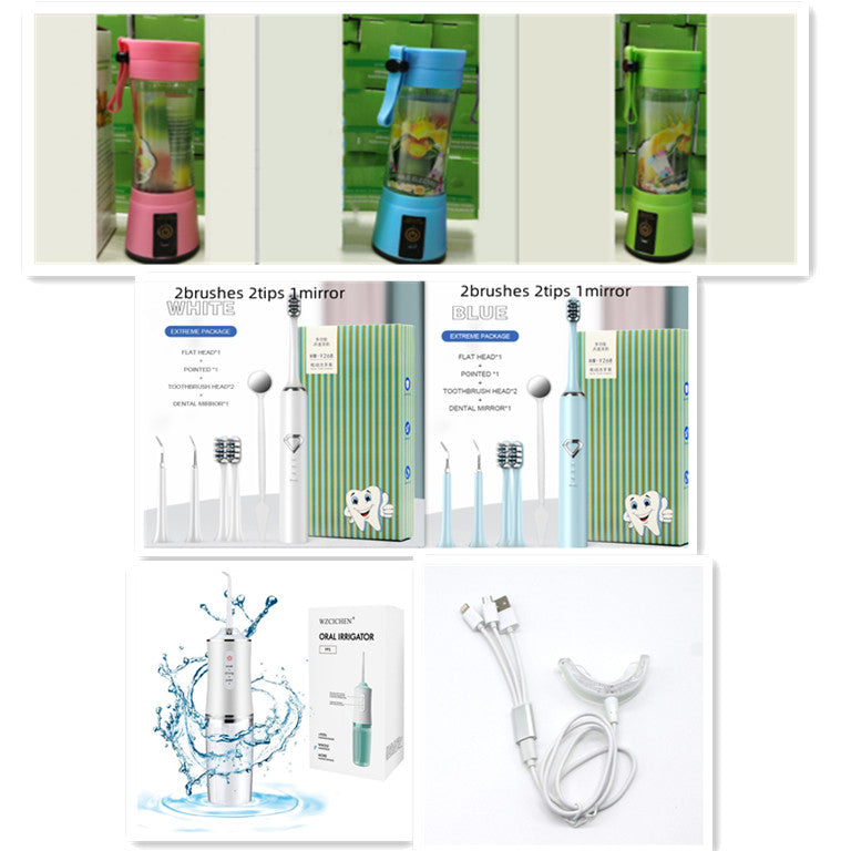 USB-Portabler Mini-Blender mit 6 Messern