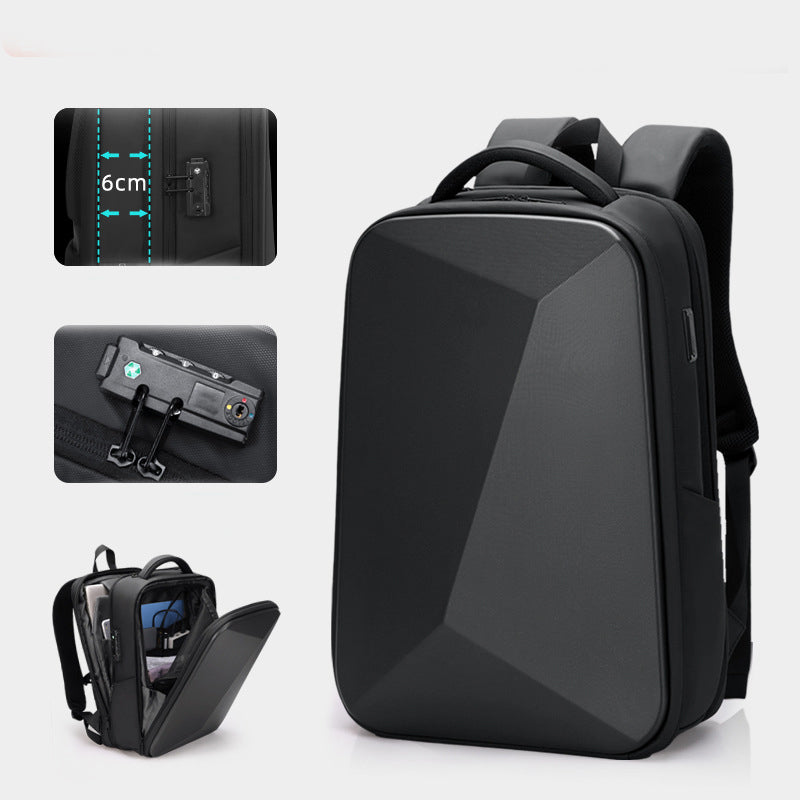 Männer-ABS-Hard-Shell-Rucksack – Bild 6 | LuxeStyle