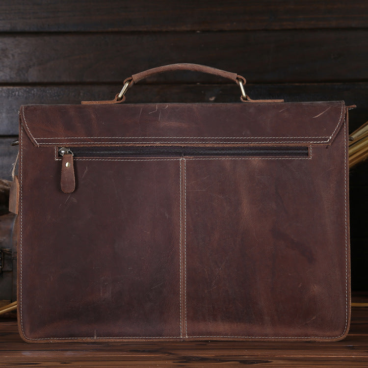 Crazy Horse Leder Umhängetasche | LuxeStyle